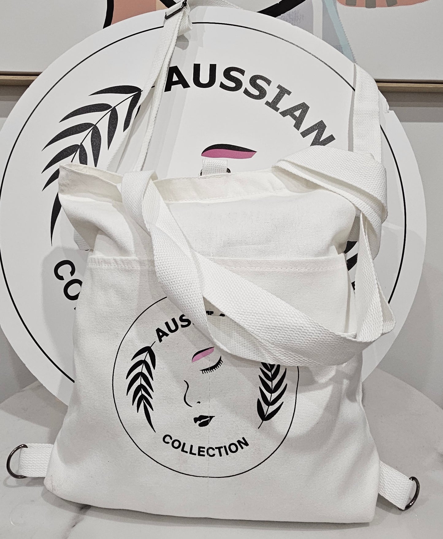 Aussiana Tote Bag with Sling/body bag