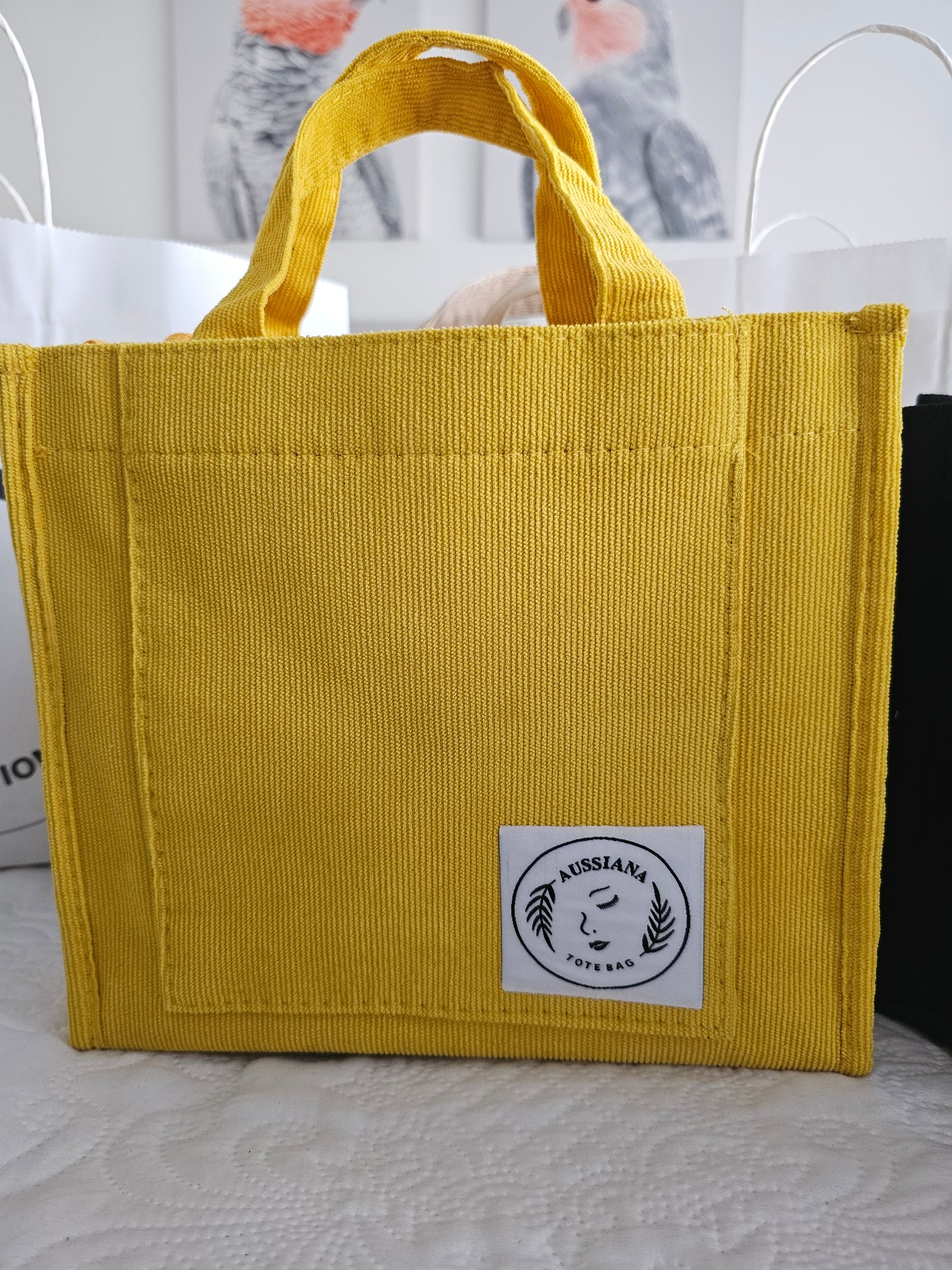 50%off Corduroy Tote bag