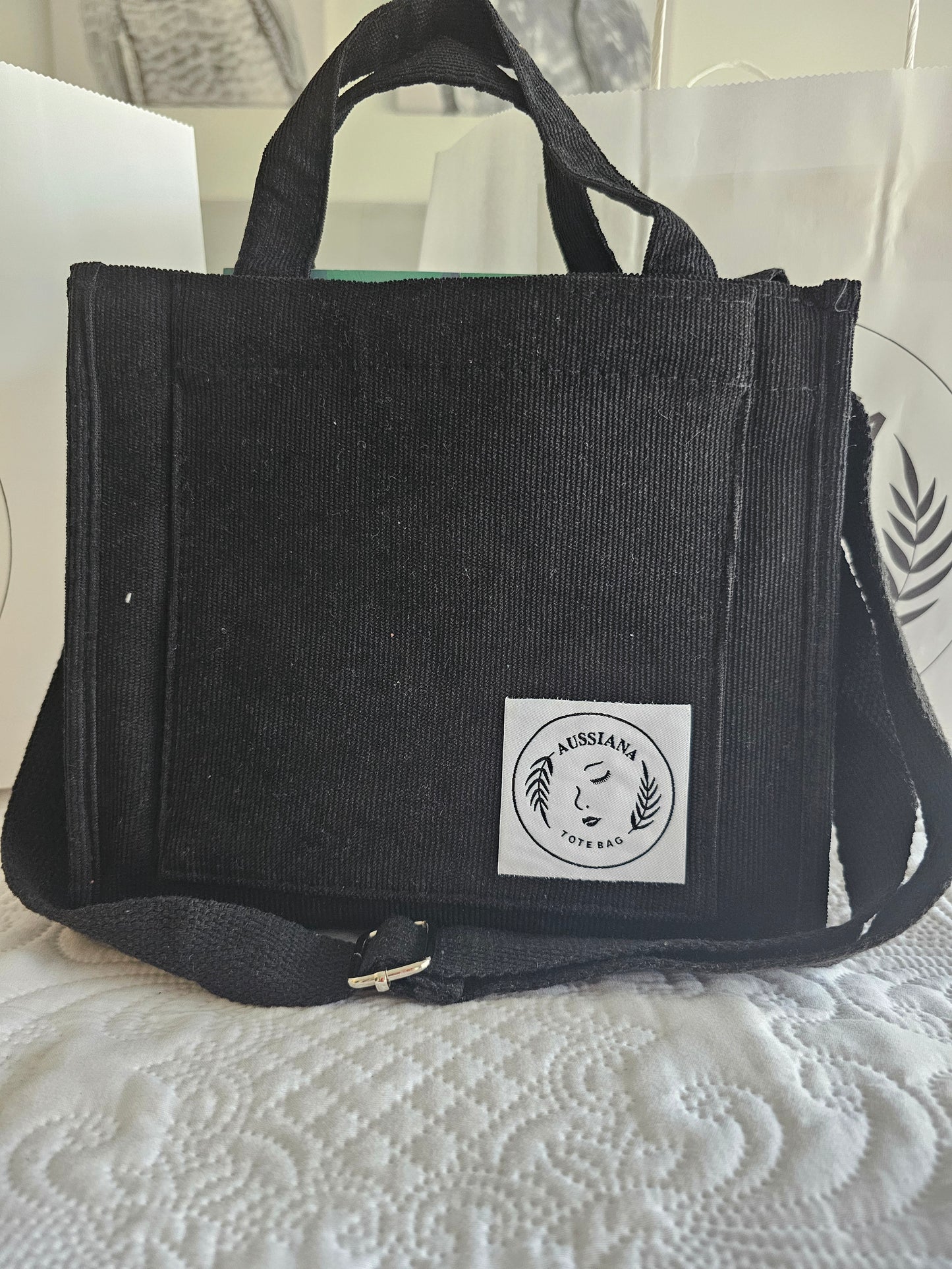 50%off Corduroy Tote bag