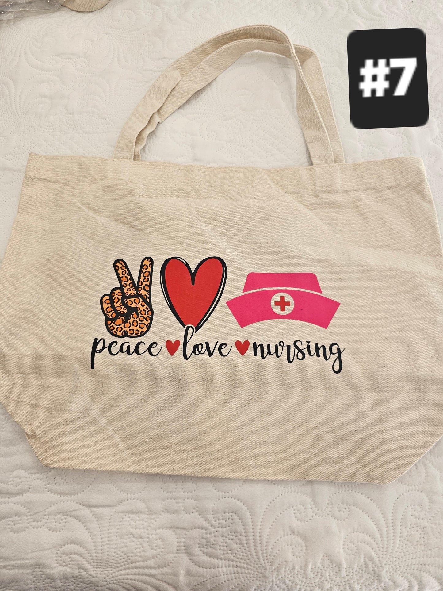 Bag #8 | Nurses Tote Bag