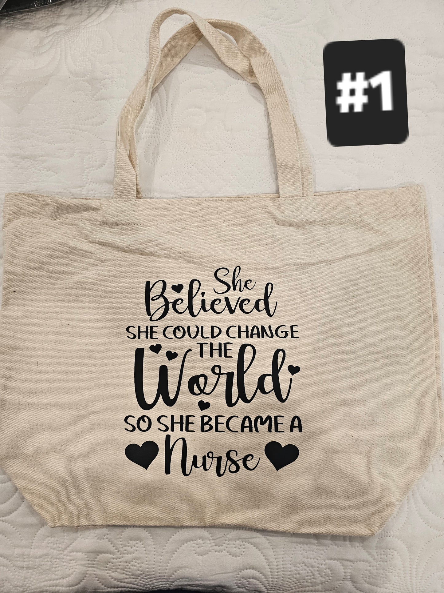 Bag #8 | Nurses Tote Bag