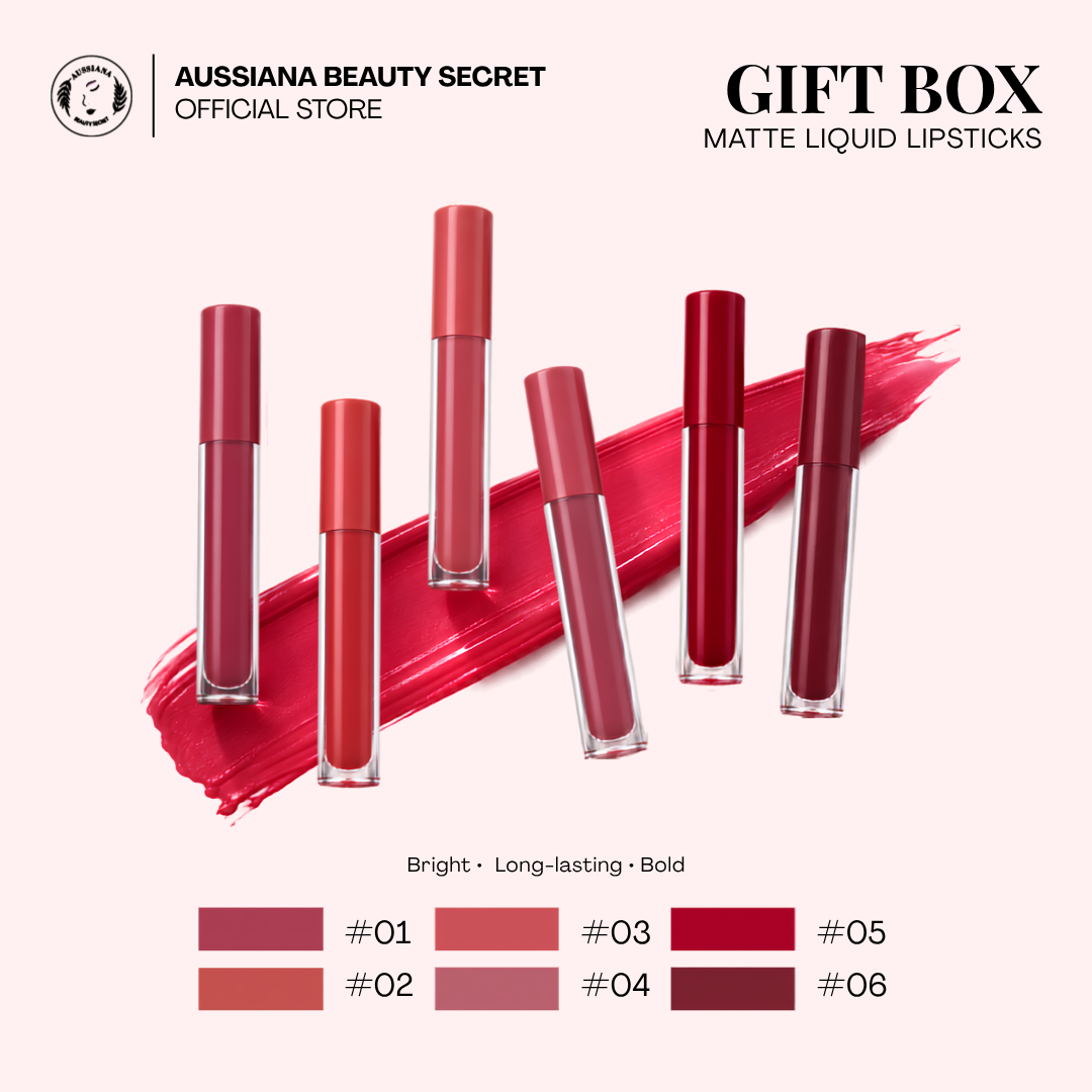 Matte Liquid Lipsticks Gift Box