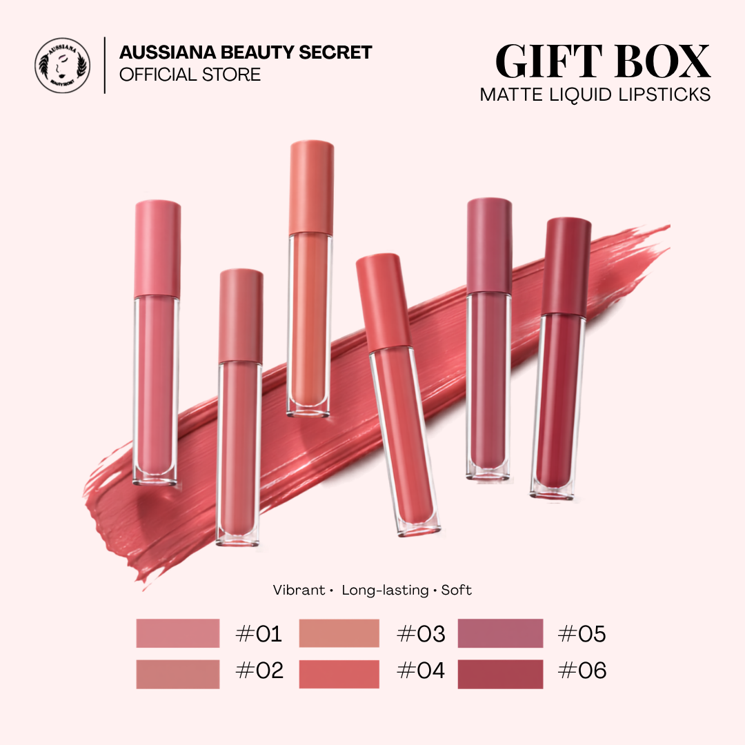 Matte Liquid Lipsticks Gift Box