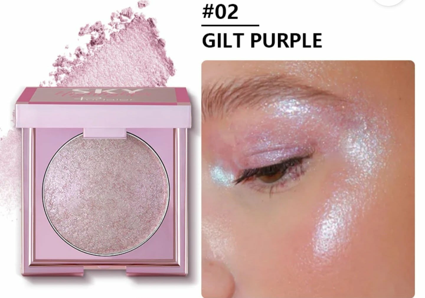 Shimmering Face Highlighter
