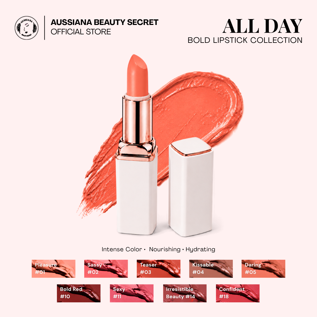 Aussiana All Day Bold Lipsticks Collection