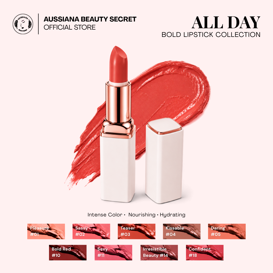 Aussiana All Day Bold Lipsticks Collection