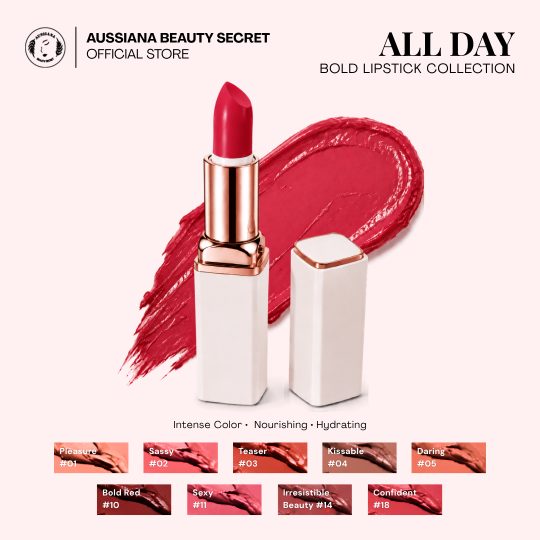 Aussiana All Day Bold Lipsticks Collection