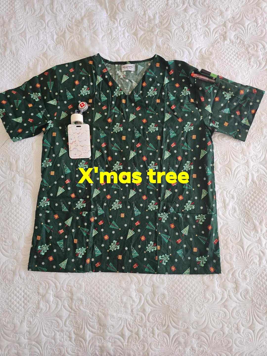 2023 Aussiana Collection | Healthcare Workers Scrubs (Christmas Edition)